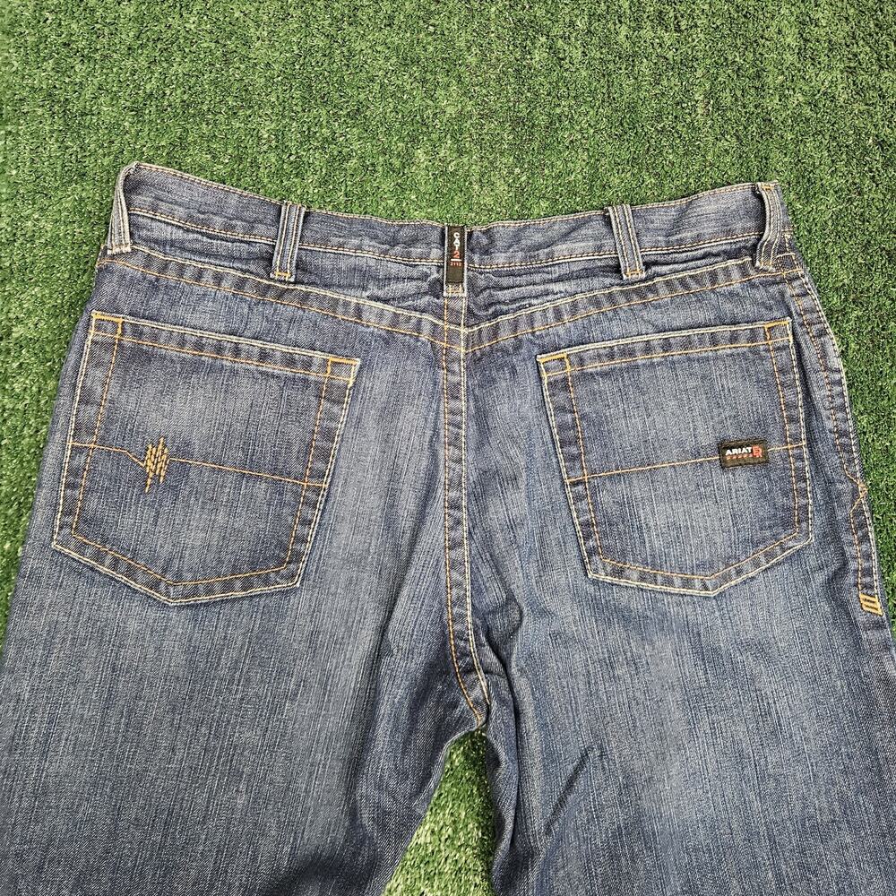 Ariat FR M4 Low Rise Boot Cut Jeans Men’s 38x30 CAT 2 Flame Resistant NWOT - Picture 5 of 9